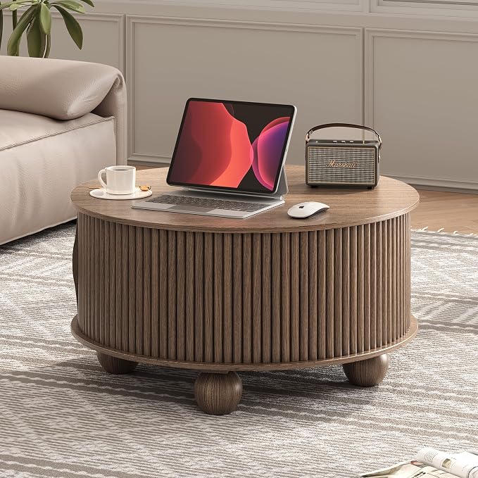 JOINICE Round Coffee Table - Image 5