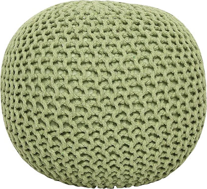 REDEARTH · Round Pouf Foot Stool Ottoman by REDEARTH