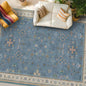 Boho 7x10 Accent Area Rugs for Living Room by HazoHaus