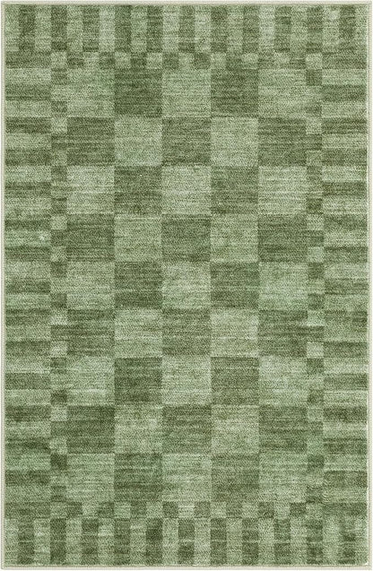 GarveeHome Checkered Washable 2x3 Rug Small Area Rugs Non-Slip - Image 6