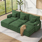 Vesgantti 108" Sectional Sleeper Sofa, 6-Seater Oversized Modular Cloud Couch by Vesgantti
