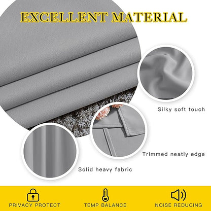 NICETOWN Blackout Curtain for Sliding Glass Door - Image 4