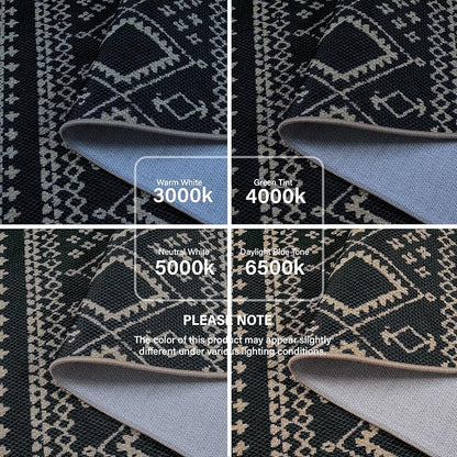 Lahome Boho Western Balcony Rug, Western Geometric Print Front Door Carpet - Image 6
