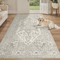 Madane 4x8 Wide Hallway Runner Rug Washable by Madane
