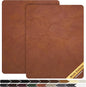 KING MOUNTAIN Leather Repair Patch, 2 Packs 9 x 11 Inches self Adhesive Leather by ForABetterHomeLife