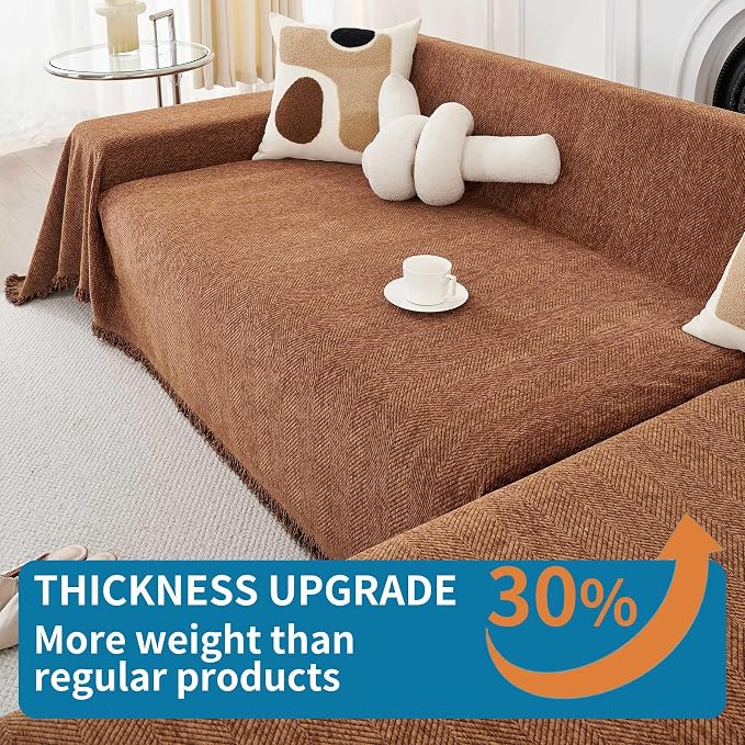 HAOMAIJIA Non Slip Couch Cover Sofa Covers - Image 3