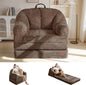MAXYOYO Folding Sofa Bed with Backrest, Boneless Fold Out Couch Bed with Handle by MAXYOYO