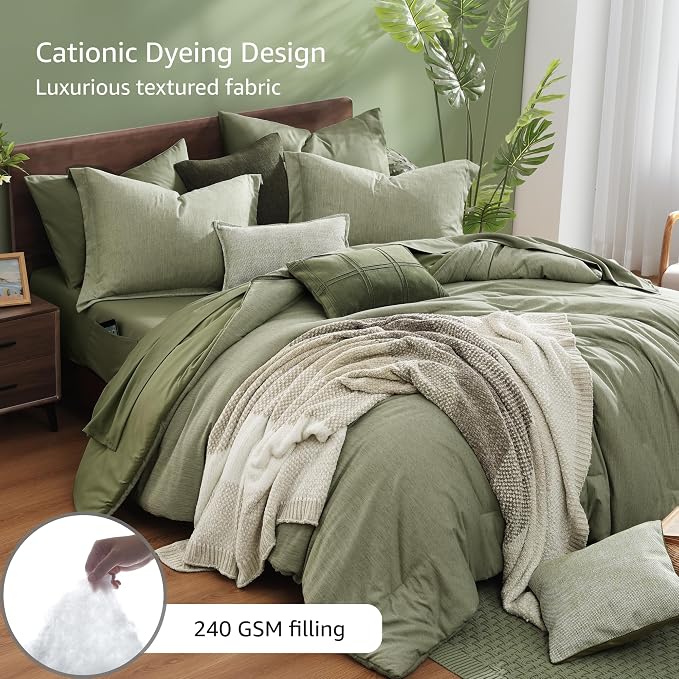 Monbix Oversized Queen Comforter Set - Image 3