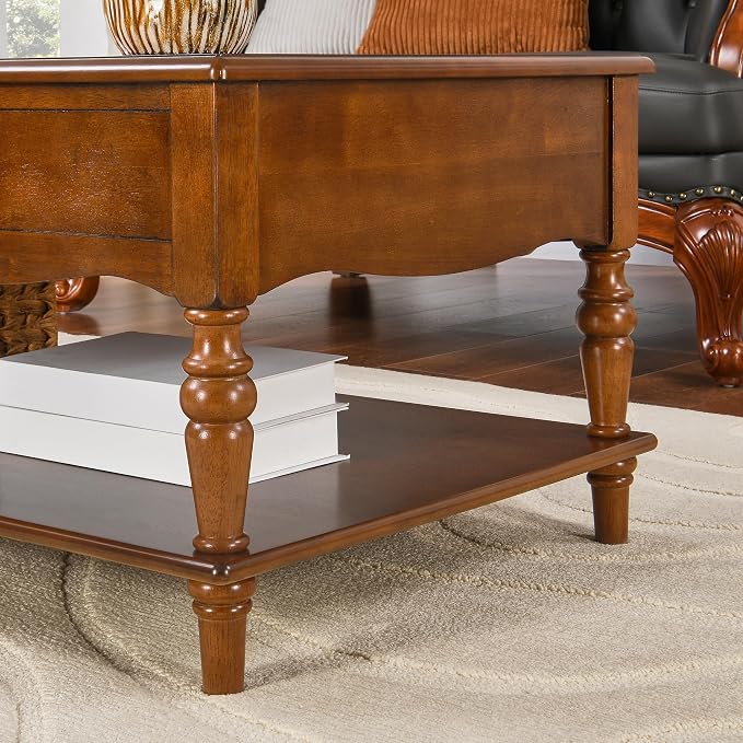 Living Room Table Set-One Rectangular Coffee Table and Two Square End Tables - Image 8