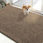 OLANLY Dog Door Mat for Muddy Paws 50x30, Super Absorbent Chenille Mud Mat | Tan by OLANLY