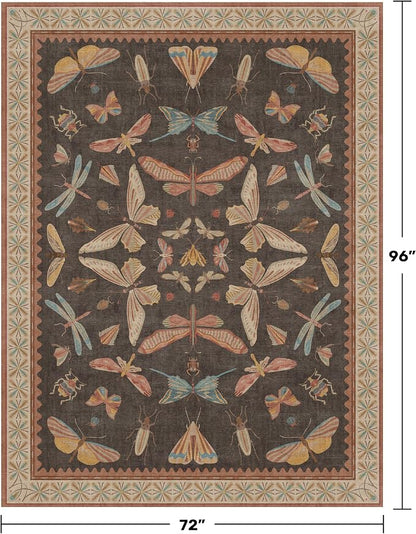 Washable 6x8 Area Rug for Living Room, Ultra Soft Carpet for Bedroom & Dining - Image 2