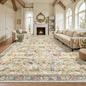 8x10 Area Rugs, Vintage Retro Soft Washable Rug, Non-Slip Low Pile Rugs by Yarooge
