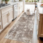 3x7 Kitchen Runner Rug – Washable Non-Slip Modern Abstract Neutral Carpet by BYYVOORugsforYourHome