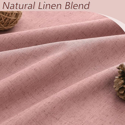 100% Blackout Curtains 84 Inch Length 2 Panels Set - Image 3