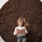 OLANLY Coffee Round Rugs for Bedroom by OLANLY