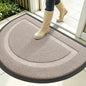 OLANLY Half Circle Front Door Mat Outside 35x23 All-Season Rubber Doormat | by OLANLY
