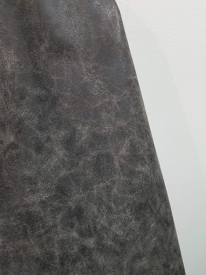 NAT Leathers | Crazy Horse Faux Leather Upholstery Fabric Leather by The Yard - Image 4