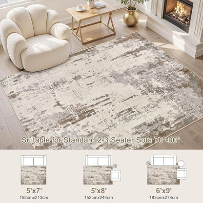 UERMEI 6x9 Area Rug Living Room Rugs - Image 3