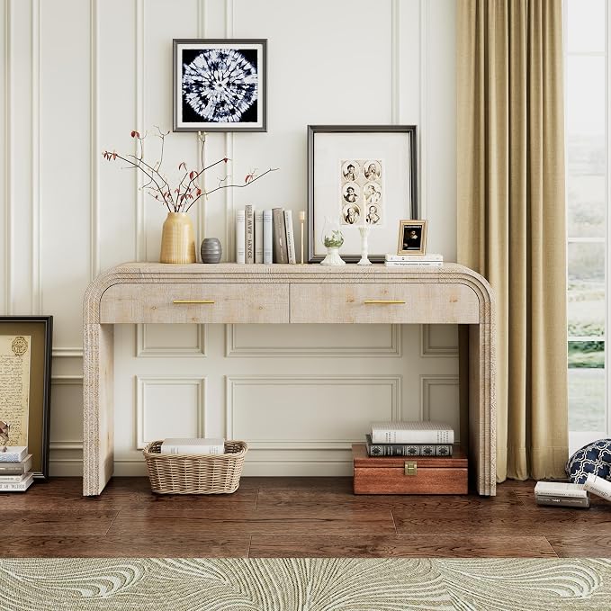 Harper & Bright Designs TREXM Unique Retro Silhouette Console Table - Image 3