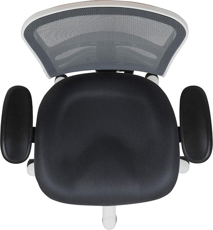 Flash Furniture Nicholas Mid-Back Swivel Office and Gaming Chair, Ergonomic - Image 8