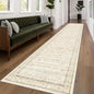 Light Beige 3x16 Long Hallway Runner Rug, Non Slip Farmhouse Kitchen Rugs by HazoHaus