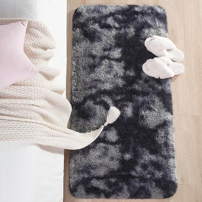 Chicrug Soft Runner Rugs for Bedroom Living Room Plush Fluffy Rug 2x4 | Shag - Image 5