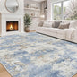 Aelenmu 10x14 Area Rugs for Living Room Dining Room Washable Blue | Soft Modern by Aelenmu