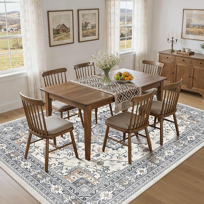 UERMEI 6x9 Area Rug Living Room Rugs - Image 4