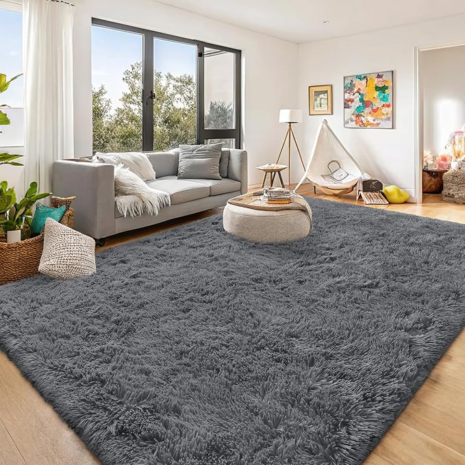 OLANLY 8x9 Machine Washable Large Area Rugs - Image 5