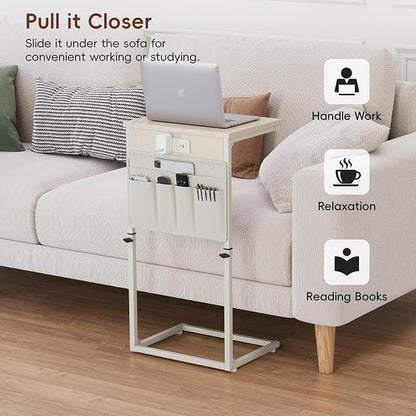Vagusicc C-Shaped End Table - Image 8