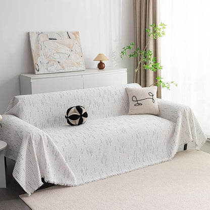 MYSKY HOME Couch Covers for 3 Cushion Couch Sofa, Sectional Couch Cover L Shape - Image 2