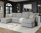 150'' Oversized Modular Sectional Sofa by Kalafini