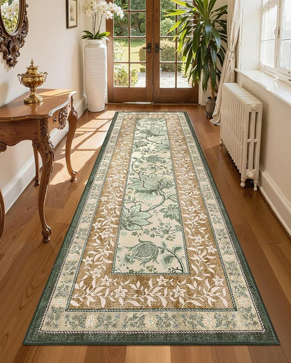 GarveeHome Leaves Floral Area Rug - Image 2
