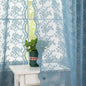 YJ YANJUN Vintage Lace Curtains 63 Inch Length by YJYANJUN