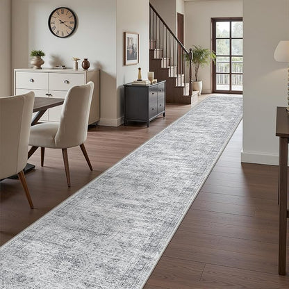 2'6 x 16' Runner Rug Non Slip, Washable Kitchen Rugs, Living Room, Extra Long - Image 3