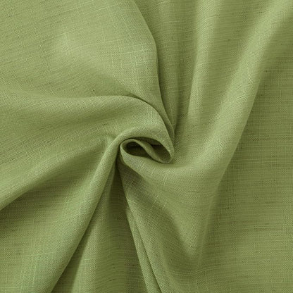 BGment Olive Green Linen Curtains 36 Inch Length - Image 7