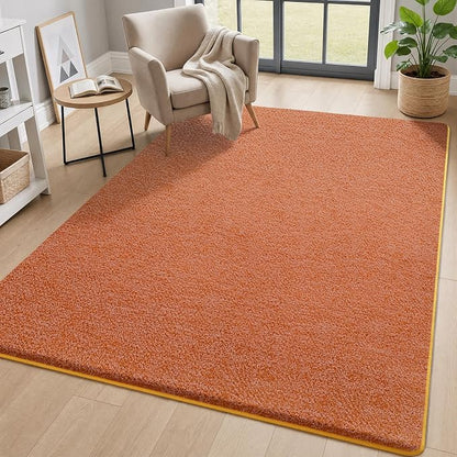 5x7 Area Rugs for Living Room Non Slip Dorm Bedroom Rug, Minimalist Washable - Image 8