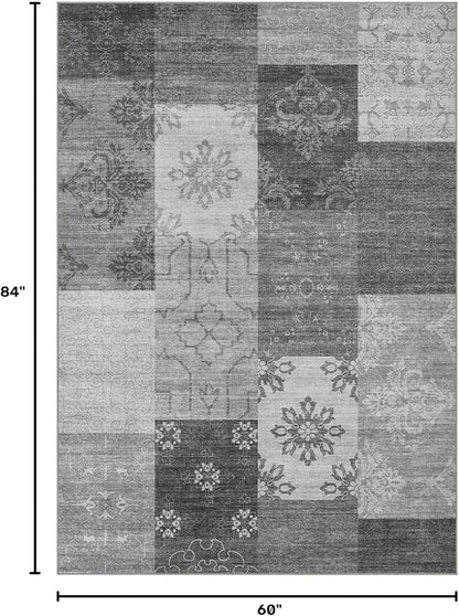 UERMEI 5x7 Area Rug for Living Room - Image 2