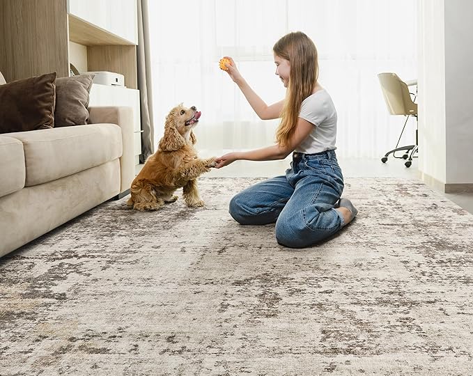 UERMEI 9x12 Area Rug Living Room Rugs - Image 10