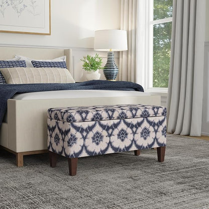 HomePop Large Decorative Storage Bench - Image 2