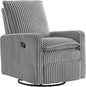 Oxford Baby Uptown Upholstered Glider Recliner Rocking Chair 360° Swivel by OxfordBaby