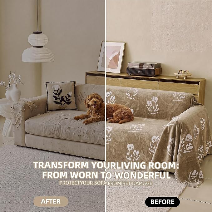 Couch Cover for Dogs Washable Sofa Cover, Sectional Couch Covers, Sofa Covers - Image 4