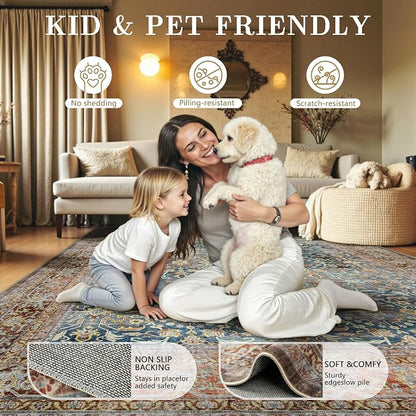 8x10 Area Rugs for Living Room - Image 5