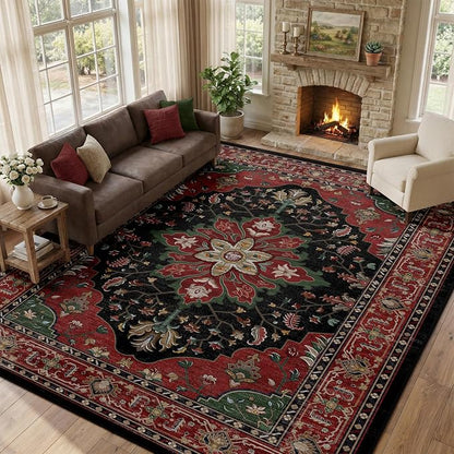 RELEANY Washable Area Rug, Large 10'x14', Water Repellent, Pet Friendly - Image 2