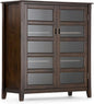 SIMPLIHOME Burlington Storage Cabinet by SimpliHome