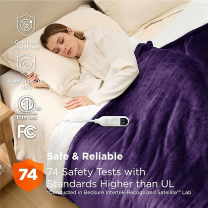 Bedsure Heated Blanket Twin Size, Electric Blanket - Image 6