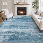 Washable Rug 5x7 Area Rugs for Living Room: Neutral Soft Rug Abstract Non Slip by LOSBULAKE