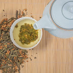 TIAN HU SHAN Genmaicha Green Tea with Roasted Rice, Low Caffeine Genmaicha Tea Loose Leaf 8 Ounce / 226g (Pack of 1)