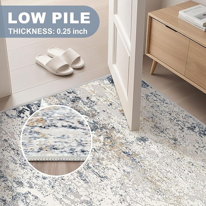 DMOYEST Square Area Rug Living Room Rugs - Image 6