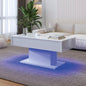 White Modern Coffee Table with Hidden Storage by Kurufurt